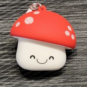 Bath & body NEW Fall mushroom pocketbac sanitizer holder